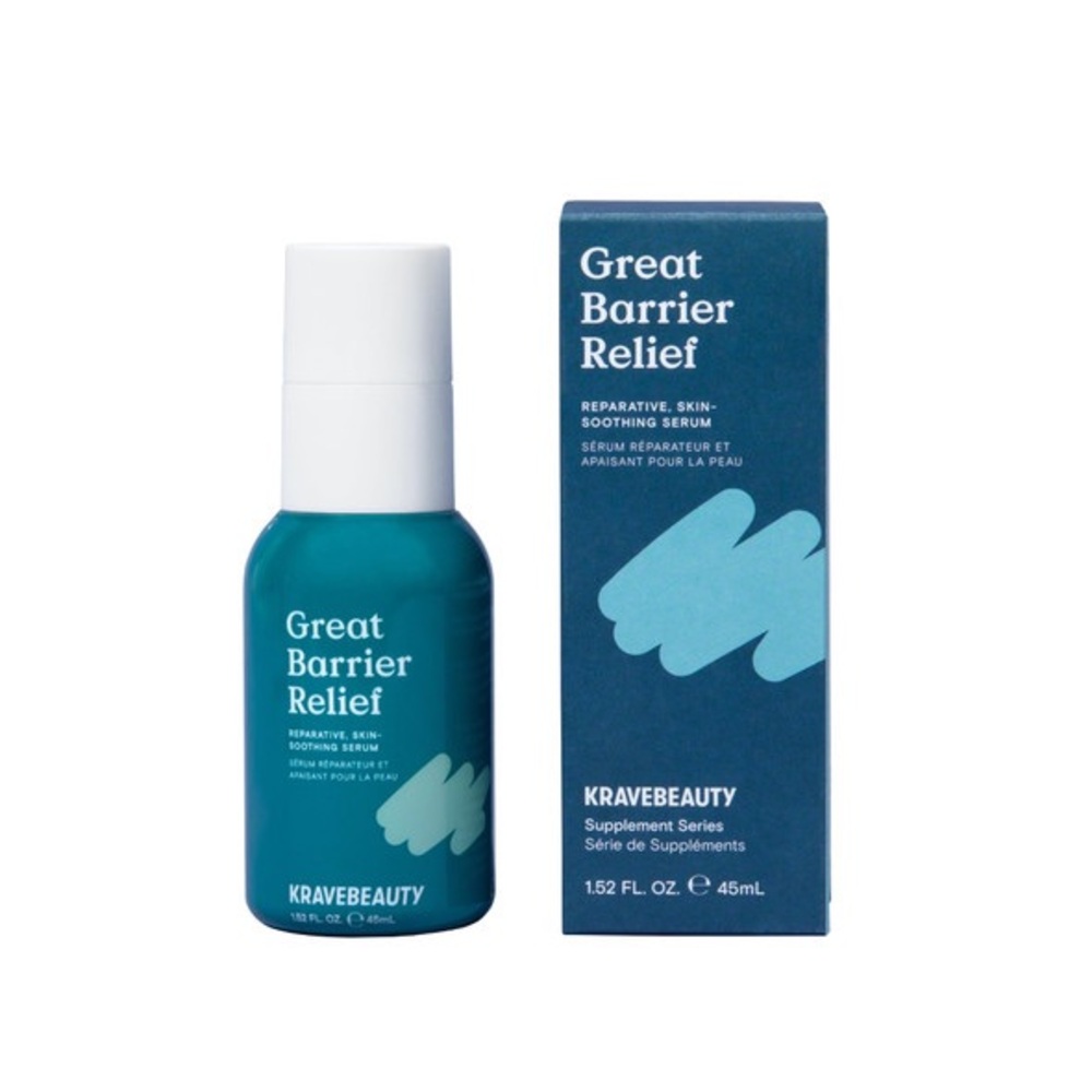 Krave Beauty Great Barrier Relief Reparative Skin Soothing Serum Skincare